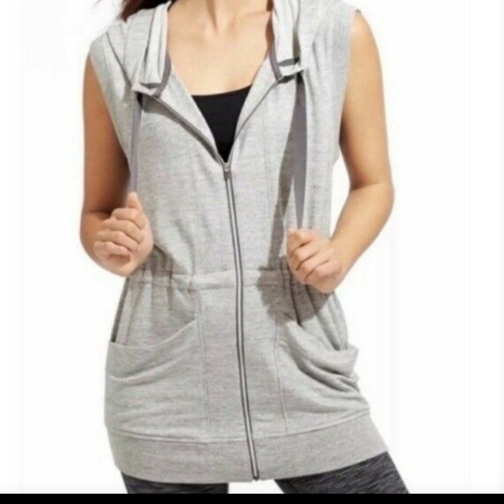 Athleta Sleeveless Hoodie Size Small